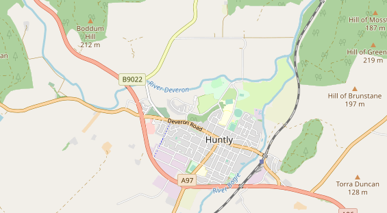 Área para autocaravana en la tarjeta