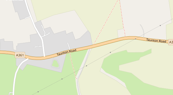 Stellplatz auf Satellitenbild