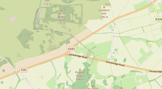 RV park on map