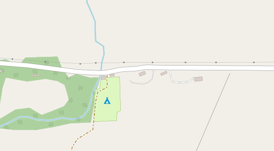 aire de camping-car auf Karte