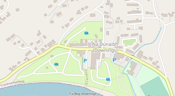 Stellplatz auf Satellitenbild