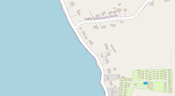 Stellplatz auf Satellitenbild