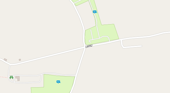 Stellplatz auf Satellitenbild