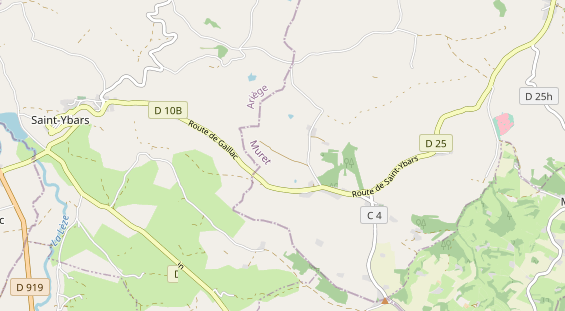 Área para autocaravana en la tarjeta