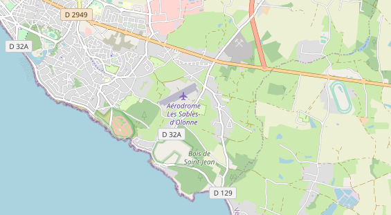 Área para autocaravana en la tarjeta