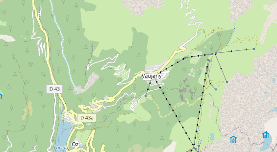 RV park on map