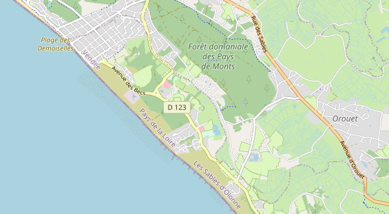 Camperplaats op kaart