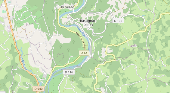 Área para autocaravana en la tarjeta