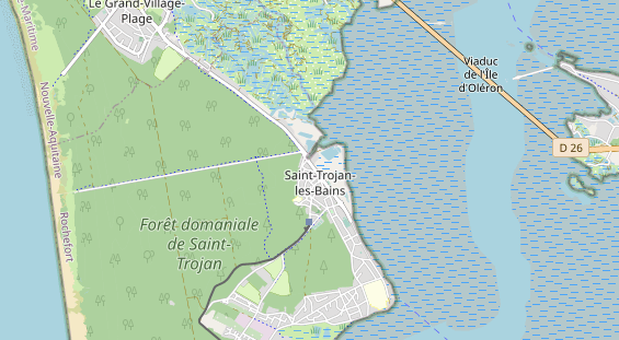 Stellplatz auf Karte