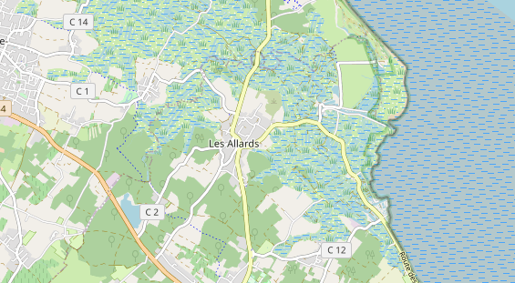 Stellplatz auf Karte