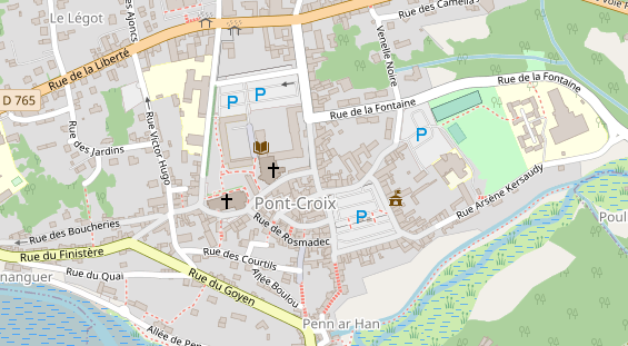 Stellplatz auf Karte