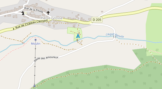 Stellplatz auf Karte