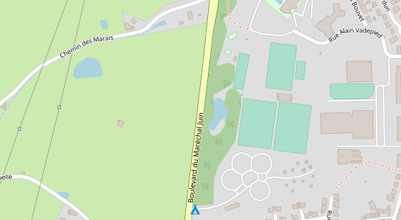 Stellplatz auf Karte