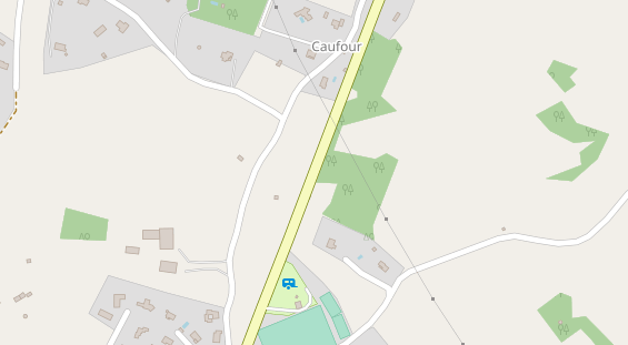 Stellplatz auf Satellitenbild