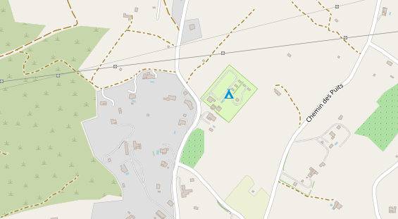 Camperplaats auf Karte