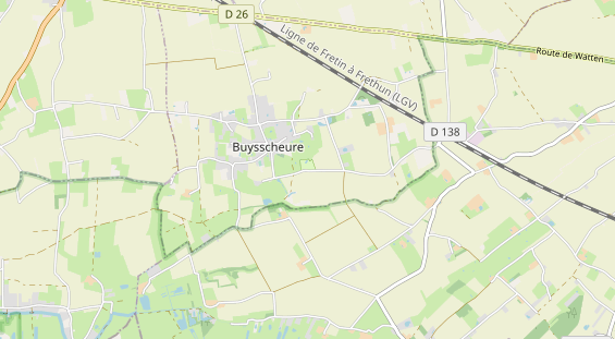 Área para autocaravana en la tarjeta