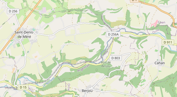 Area di sosta per camper sulla carta