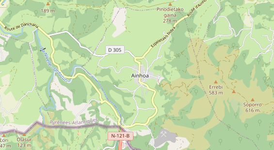RV park on map
