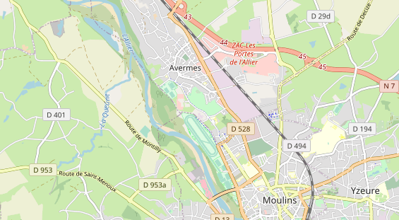 RV park on map