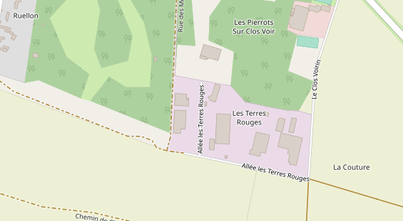 Stellplatz auf Satellitenbild