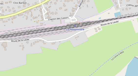 Stellplatz auf Satellitenbild