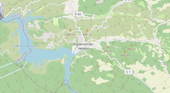 Camperplaats op kaart