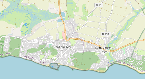 Área para autocaravana en la tarjeta