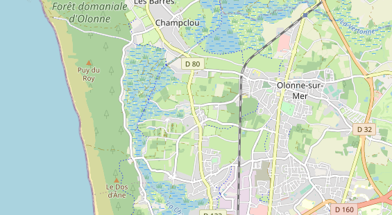 Stellplatz auf Karte