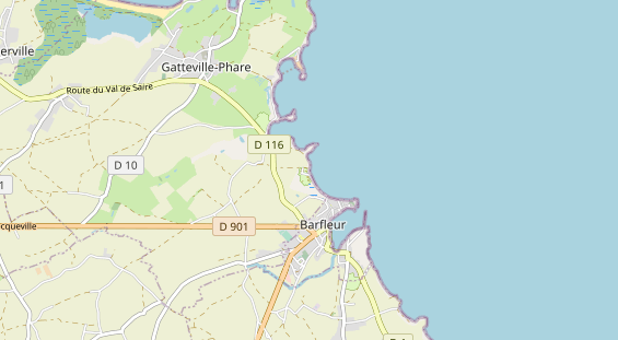 Aire camping-car sur la carte