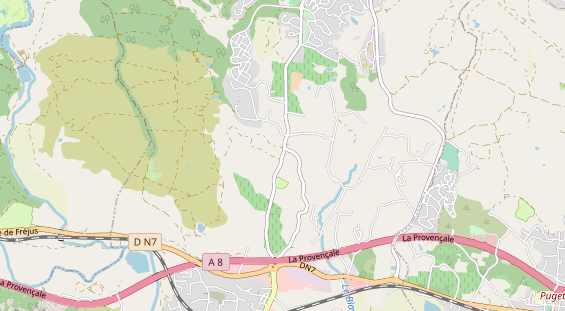 Área para autocaravana en la tarjeta