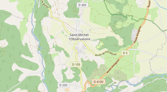 Área para autocaravana en la tarjeta