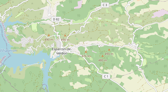 Camperplaats op kaart