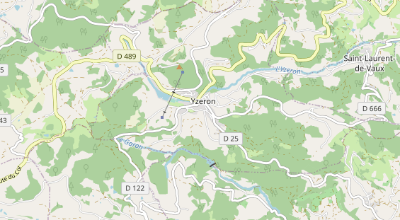 Stellplatz auf Karte