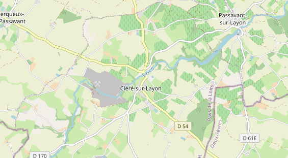 Área para autocaravana en la tarjeta