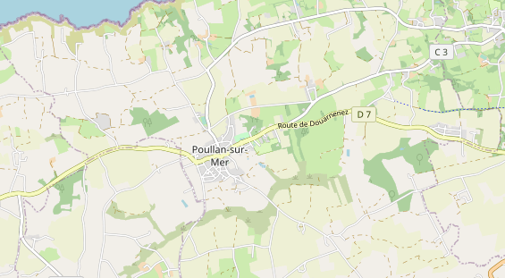 Área para autocaravana en la tarjeta