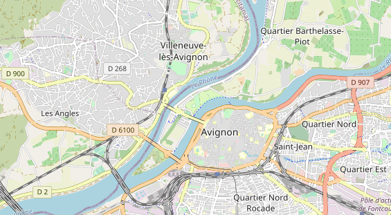 Área para autocaravana en la tarjeta