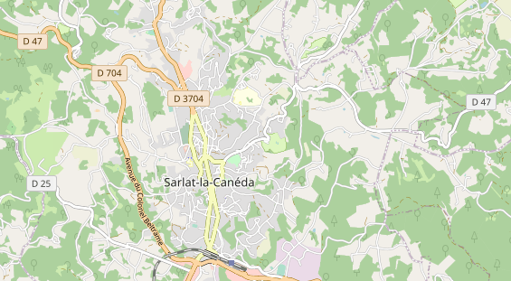 RV park on map