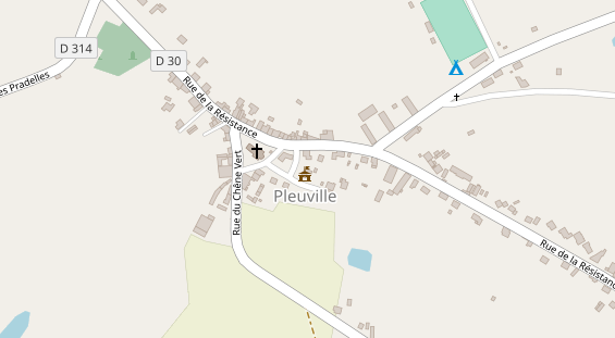 RV parking auf Karte