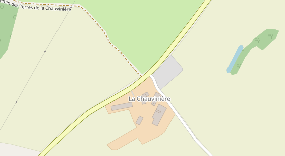 Stellplatz auf Satellitenbild