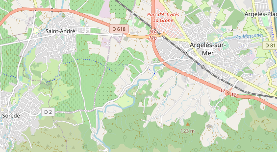 Camperplaats op kaart