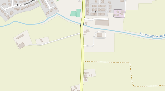 Stellplatz auf Satellitenbild