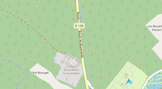 Stellplatz auf Karte