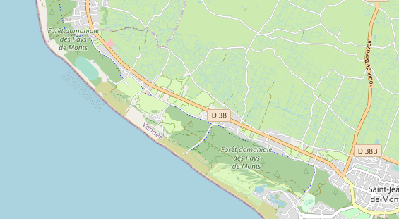 Camperplaats op kaart