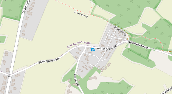 Stellplatz auf Satellitenbild