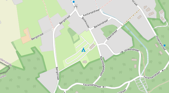 Stellplatz auf Satellitenbild