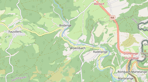 Área para autocaravana en la tarjeta