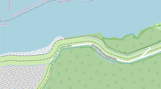 Stellplatz auf Satellitenbild