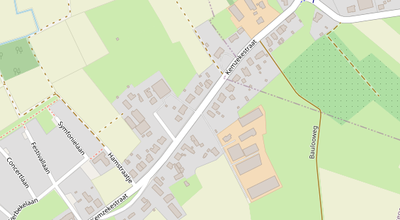 Stellplatz auf Satellitenbild