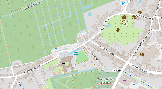 Stellplatz auf Satellitenbild