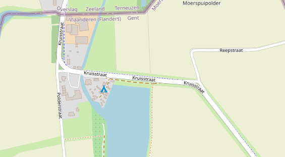 Stellplatz auf Satellitenbild